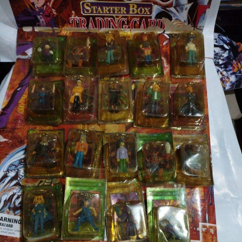 action figure yu-gi-oh gantungan kunci