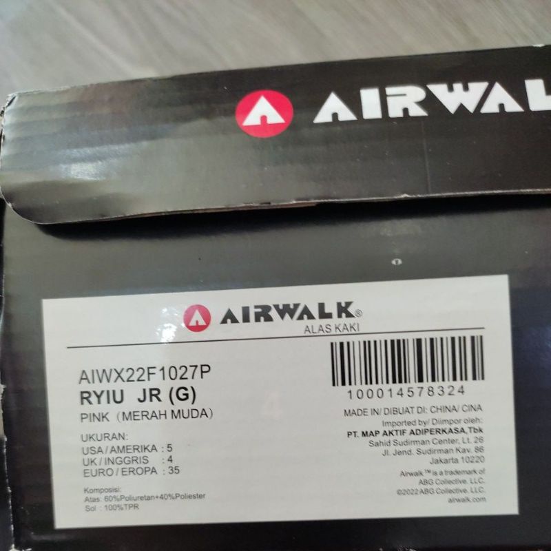 sepatu Airwalk Ryiu JR (G)