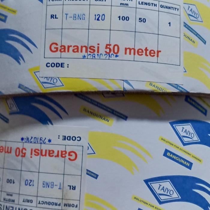 Amplas Amplas Roll Taiyo 120/Amplas Roll/Sandaper
