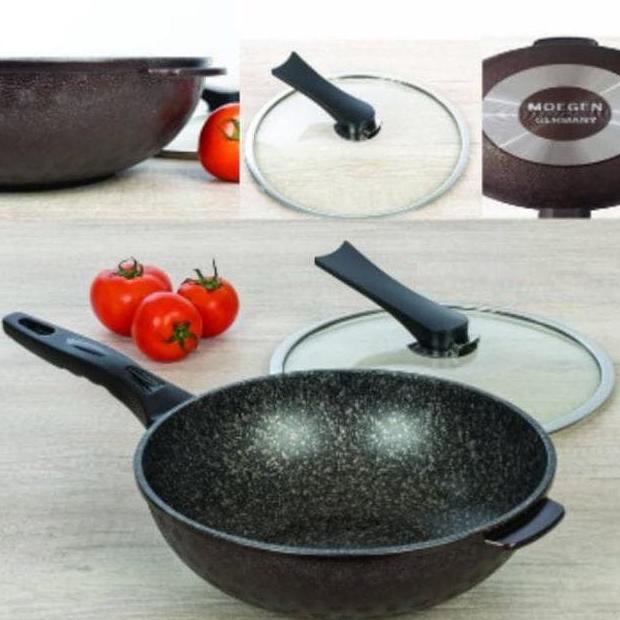 Terbaik Wok Pan Moegen / Panci Mugen Germany / Penggorengan Technologi Non Stick Die Cast