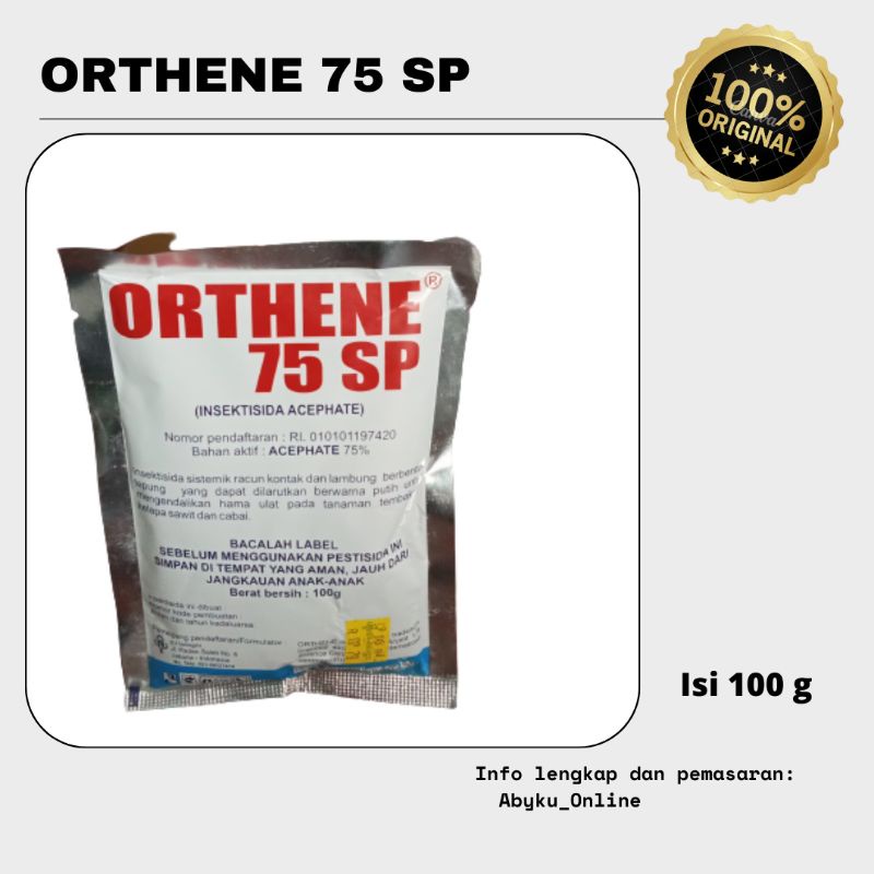 INSEKTISIDA ORTHENE 75 SP - 100 GRAM