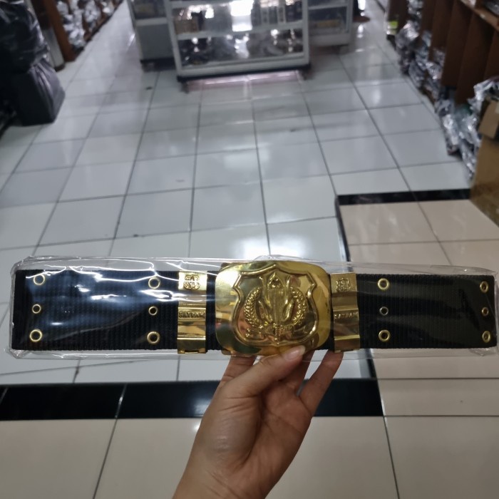 Terlaris Kopel Rim Satpam Hitam Tebal Kopel Nylon Satpam 150Cm Jumbo Hitam