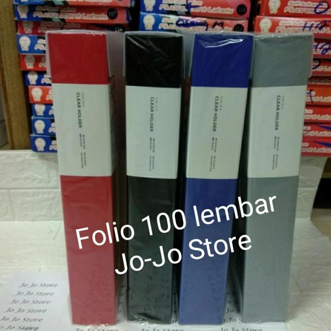 

Clear Holder/dokument keeper/display book Folio/ F4 100 lembar Daiichi