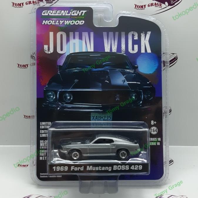 Greenlight John Wick 1969 Ford Mustang BOSS 429