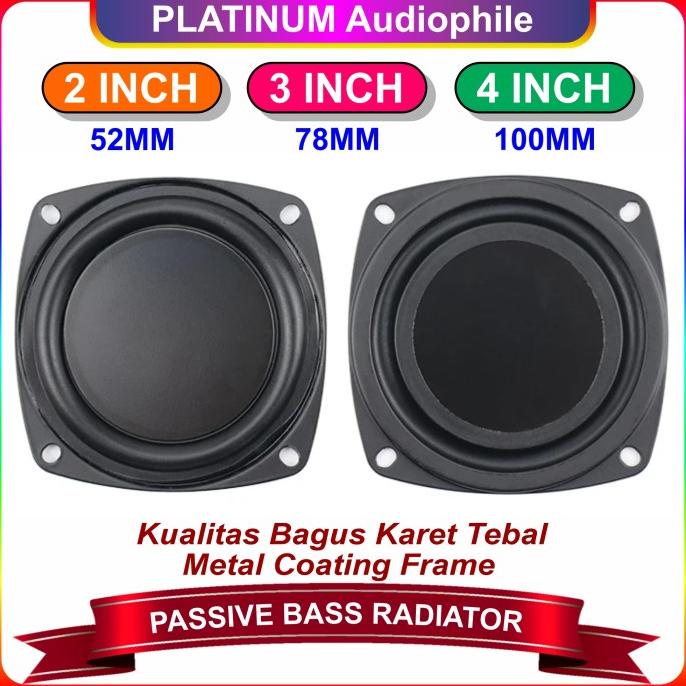 Sale Passive Bass Radiator 2 Inch 3 Inch 4 Inch Membran Woofer Subwoofer