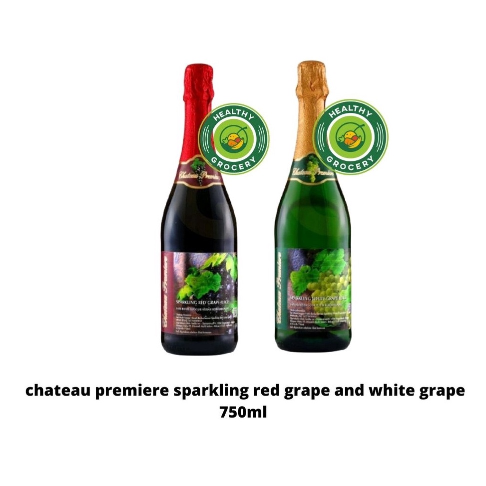 

Jajanan THR.. Chateau Premiere Sparkling Red / White Grape Juice Drink 750ml KHL