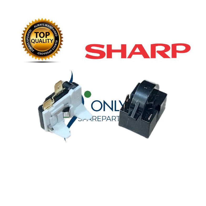 Jaman Now.. Relay overload kulkas sharp 1 pintu I7D