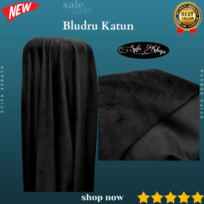 Terlaris Kain Bludru Velvet Katun. Bahan Beludru Velvet Katun Import