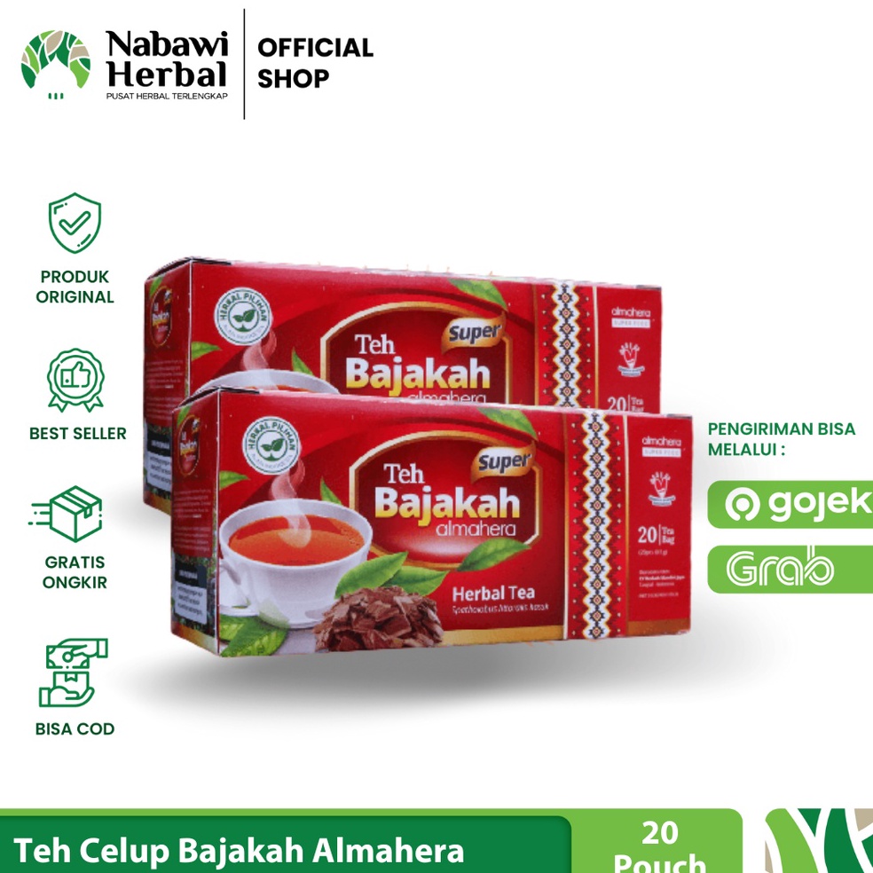 

Best Produk.. ALMAHERA - Teh Celup Akar Kayu Bajakah Isi 20 Kantung ILS