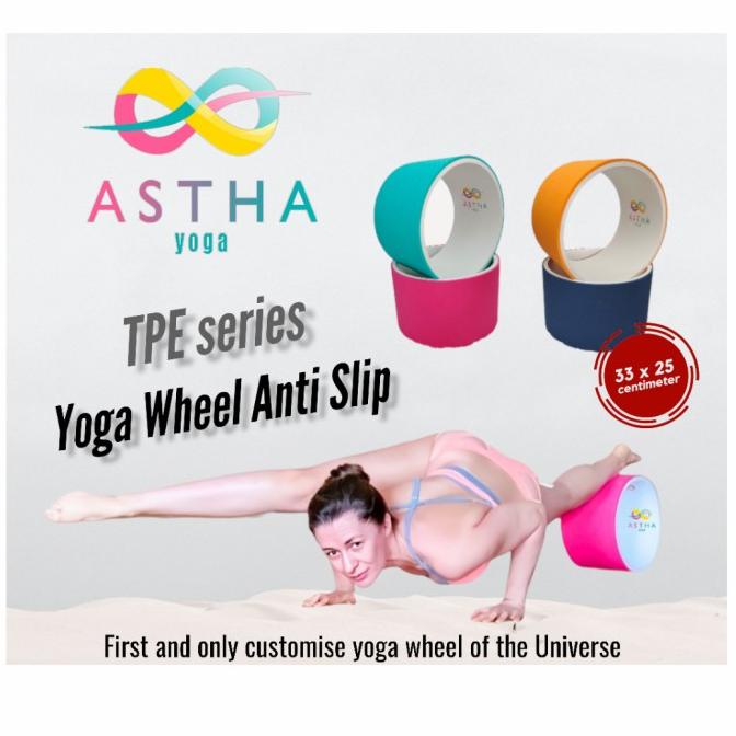 <<<<<] Yoga Wheel TPE 25 cm /custom size TPE Yoga Wheel / Yoga Wheel lebar 25