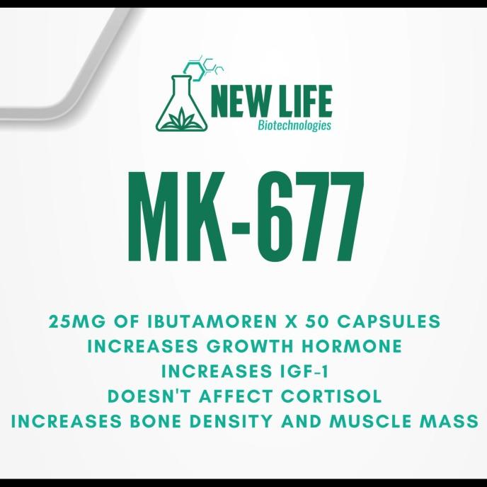 cusss order] New Life Biotechnologies MK-677 Ibutamoren