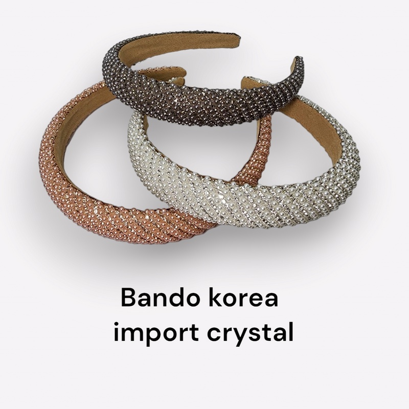 BANDO KRISTAL PERMATA KOREA PREMIUM MUTIARA