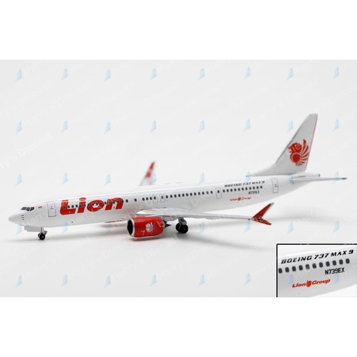 Terlaris [Aeroclassic] 1/400 B737-9Max Lion Air