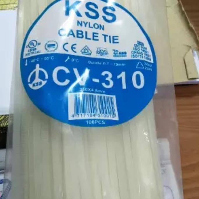 

`````````] Kabel Ties KSS CV 310 isi 100 pcs ( Cable Tie / Ties )