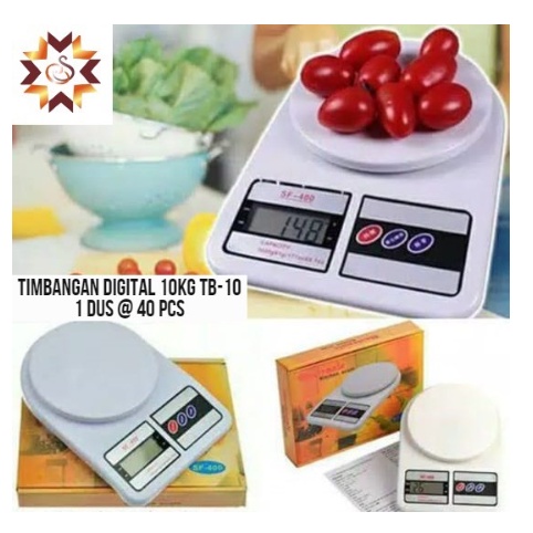 Timbangan Digital 10KG TB-10 Timbangan Dapur Timbangan Kue