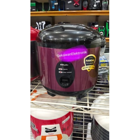 MAGIC COM MIYAKO 1,8 LITER MCM 508 SBC Rice Cooker Miyako Stainless