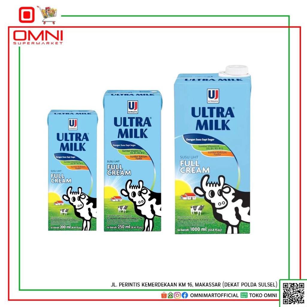 

SUSU ULTRA MILK PLAIN 200 ML