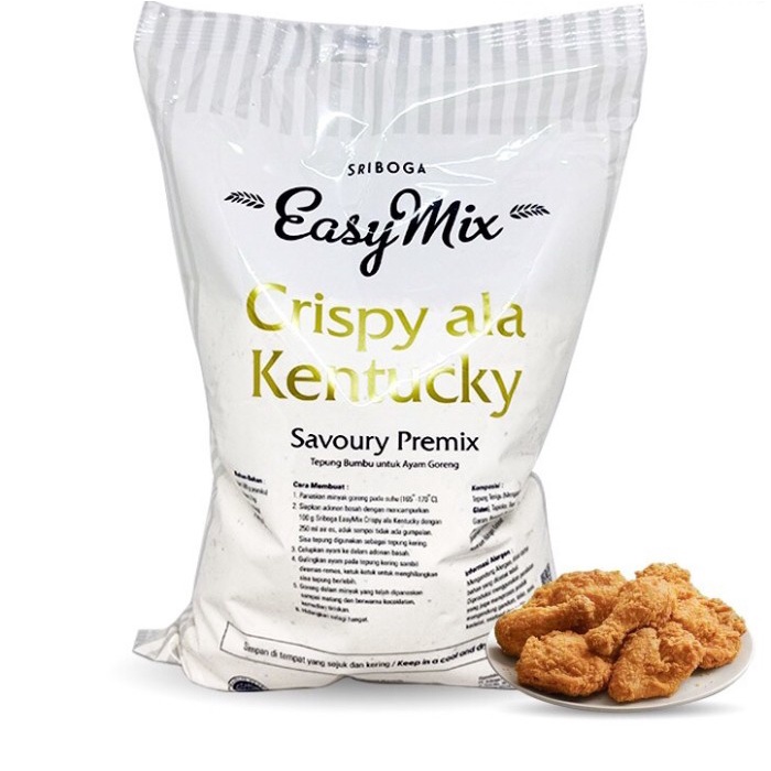 

Tepung Premix SRIBOGA EASYMIX CRISPY ALA KENTUCKY 1kg