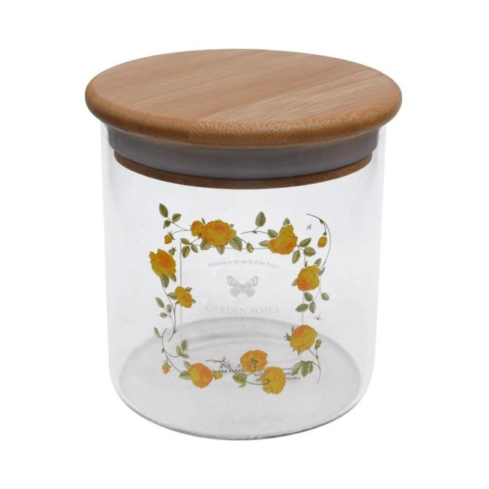 

Delicia Food Storage Borosilicate Glass Jar Toples Simpan Makanan