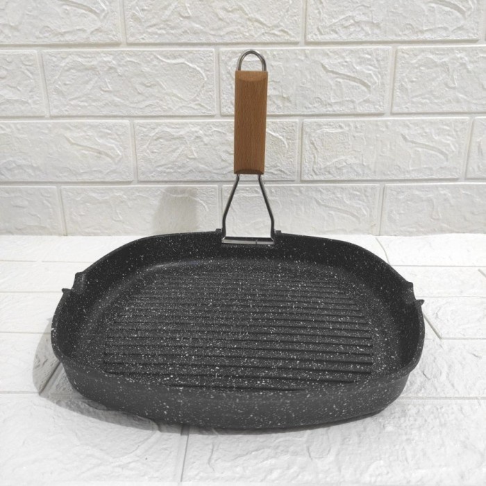 

Cypruz FP-0814M - Multi Grill Pan Die Cast Marble Coating 28x28cm