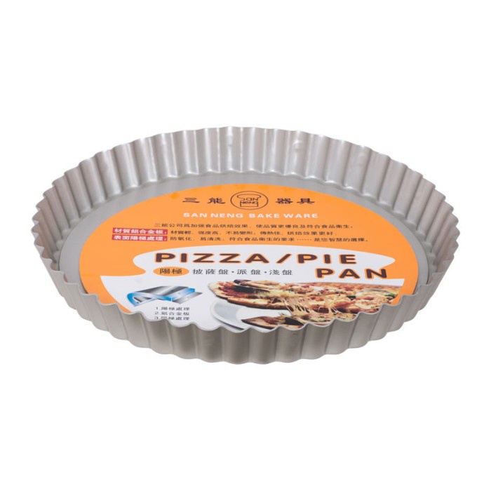 

Sanneng SN5442 - Round Fluted Tart Mould Removable Bottom (Anodized)