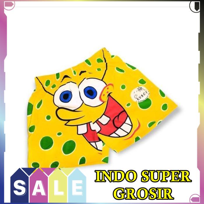 BOXER SPONGEBOB BOXER DORAEMON BOXER TAZMANIA BOXER MOTIF BEST SELLER 