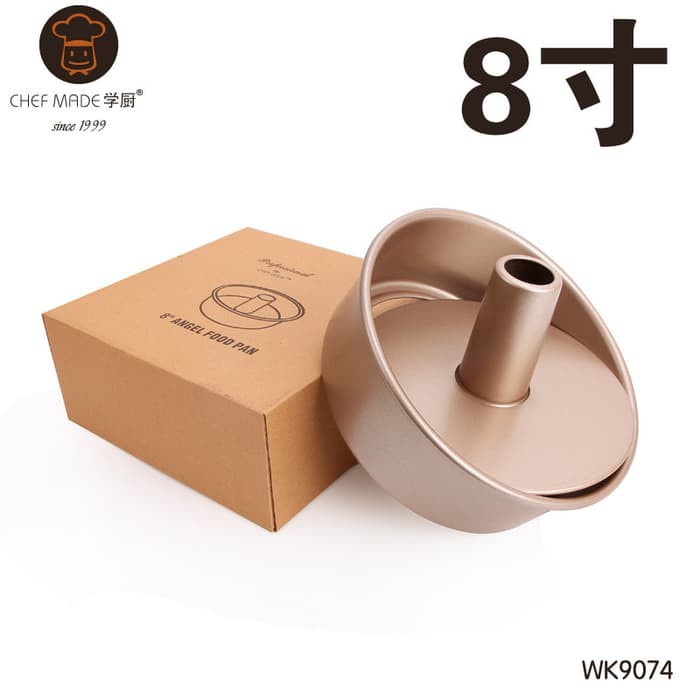 

Chefmade WK9074 - Loyang Chiffon 8inch / 22cm Bongkar Pasang