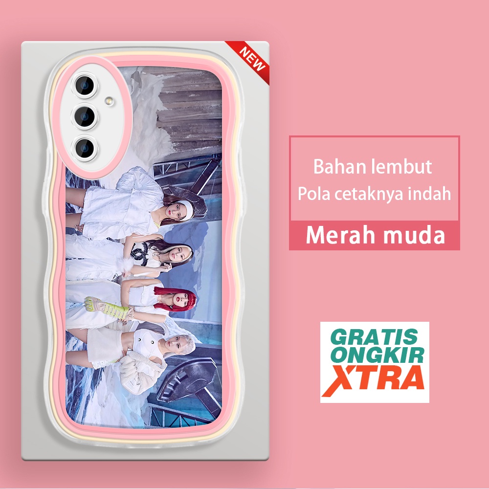 Samsung A02 A04 A03S A04S A03 Core A10S A11 A12 A13 5G A7 2018 Casing Ponsel  Pola BINTANG KOREA BLA