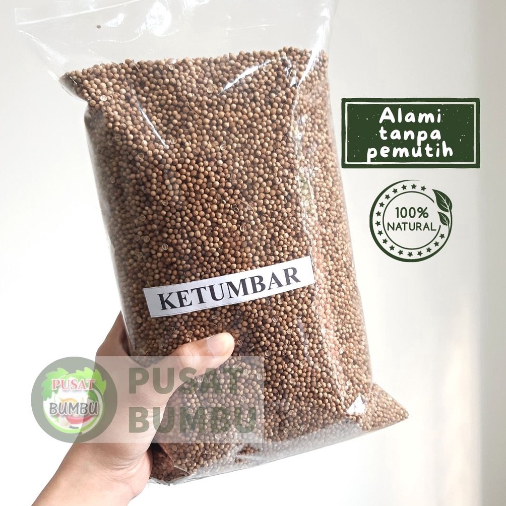 

Promo.. Ketumbar Butir Super 1Kg / Alami Tanpa Pemutih / Rempah Kiloan 95