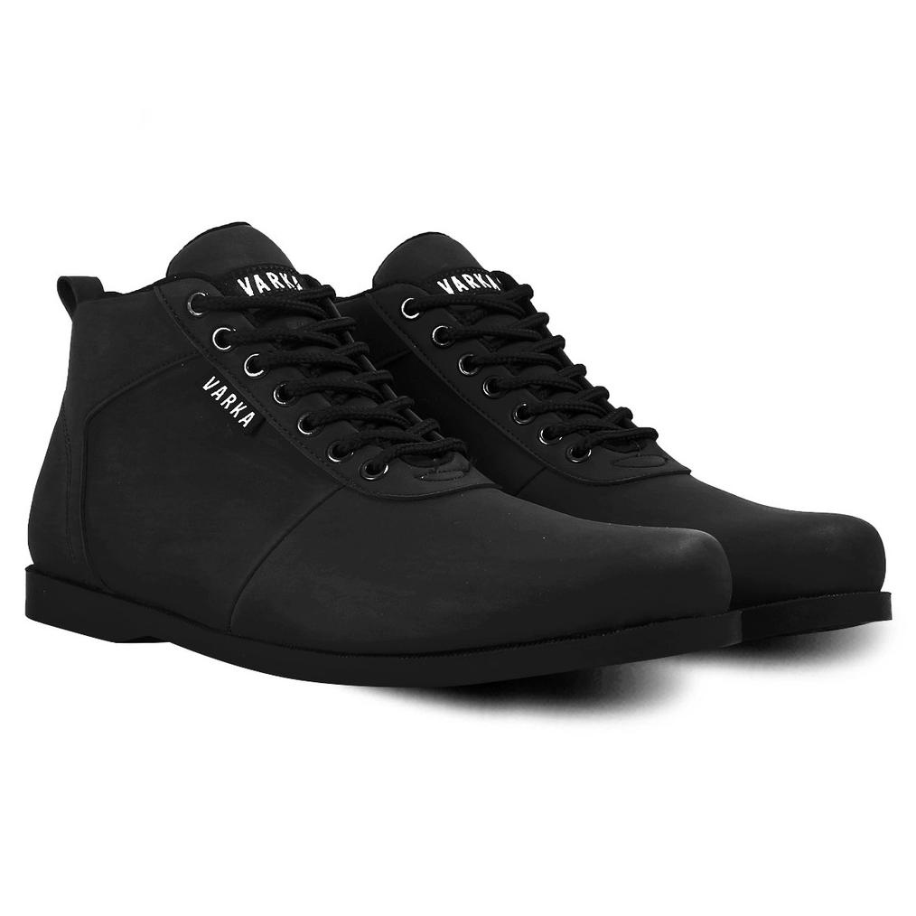 New Sepatu Casual Pria Terbaru V 42812 Brand Varka Sepatu Boots Kulit Sintetis Kuliah Kerja Warna Hi
