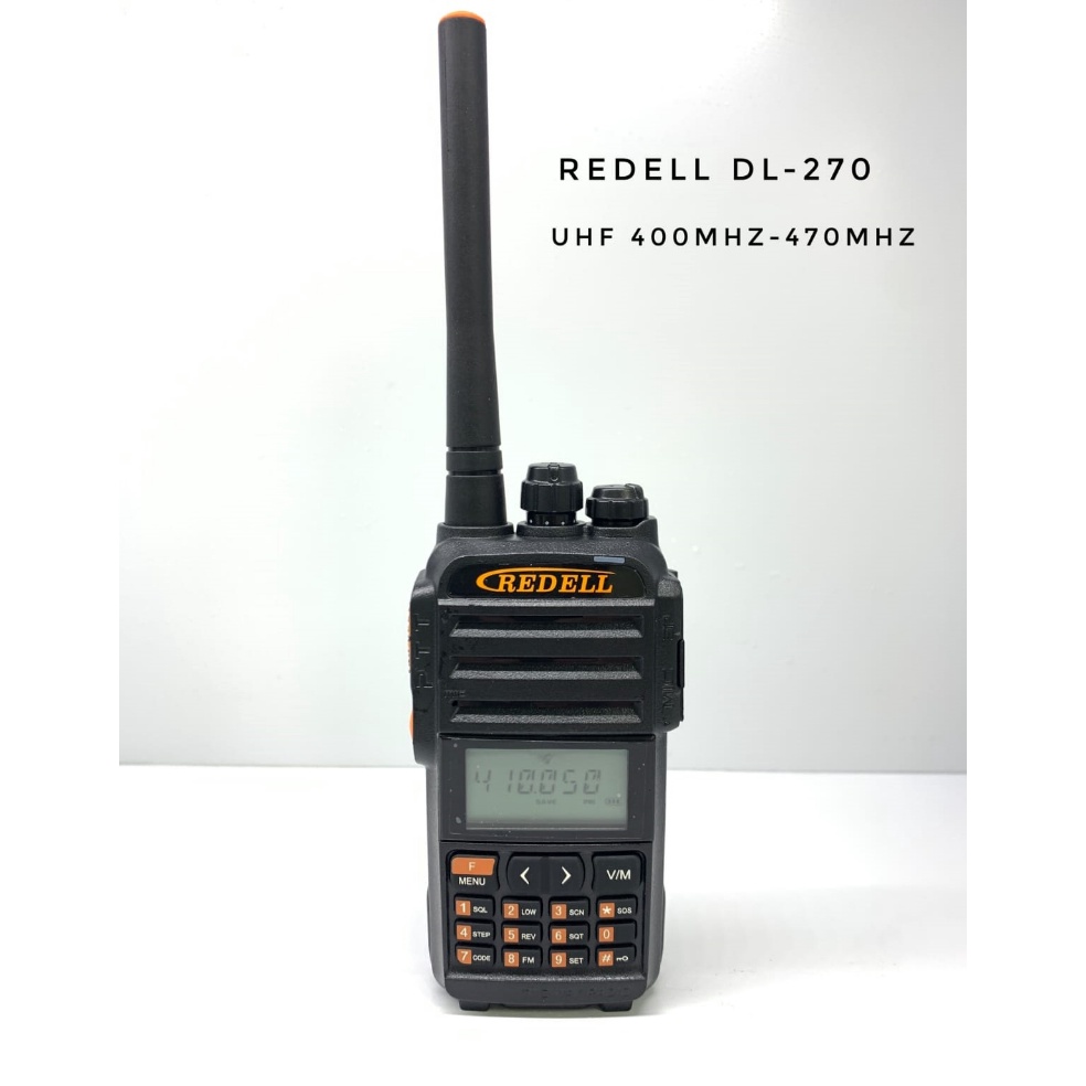 [Art. R37K] HT REDELL DL-270 MARK1 LCD UHF MURAH BAGUS