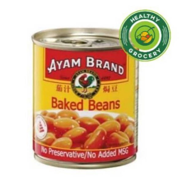 

[KODE PRODUK CFKE96436] Ayam Brand Baked Beans / Kacang Panggang Dalam Saus Tomat 230gr