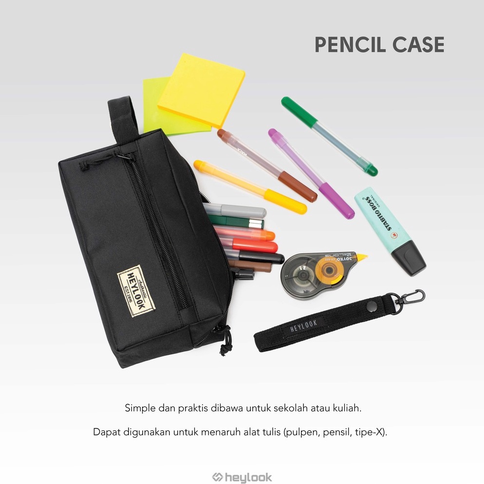 

Telah Hadir.. HEYLOOK Official - Tempat Pensil Kotak Pensil Pencil Case Kostak Anak Atk Sekolah Kuliah Kantor Kerja 70W