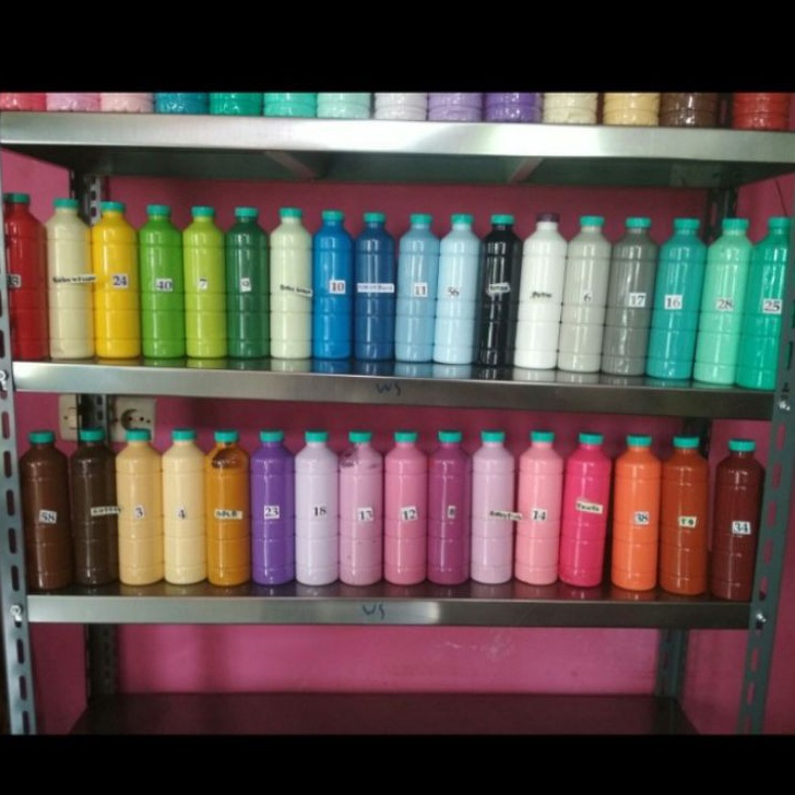 

[KODE PRODUK GW99K6249] CAT LUKIS MURAL AKRILIK ½kg