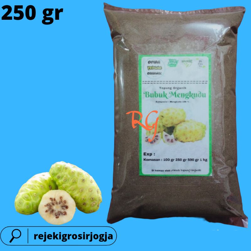 

Tepung Buah Mengkudu Murni kemasan 250 gram/Bubuk Buah Mengkudu Murni/Serbuk Buah Mengkudu Murni/Tepung Pace murni/Bubuk Pace Murni kemasan 250 GRAM