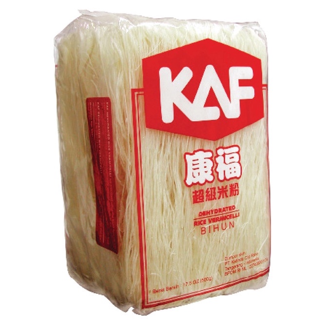 

Ready stock Rice Vermicelli 500gr KAF Bihun Beras (Lebar) 40