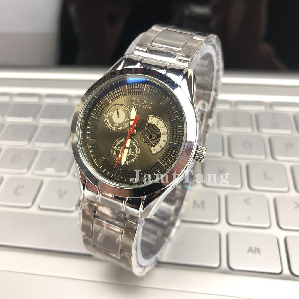 New Jam Tangan Couple Magnet Original Pria Dan Wanita Pasangan Rantai C22