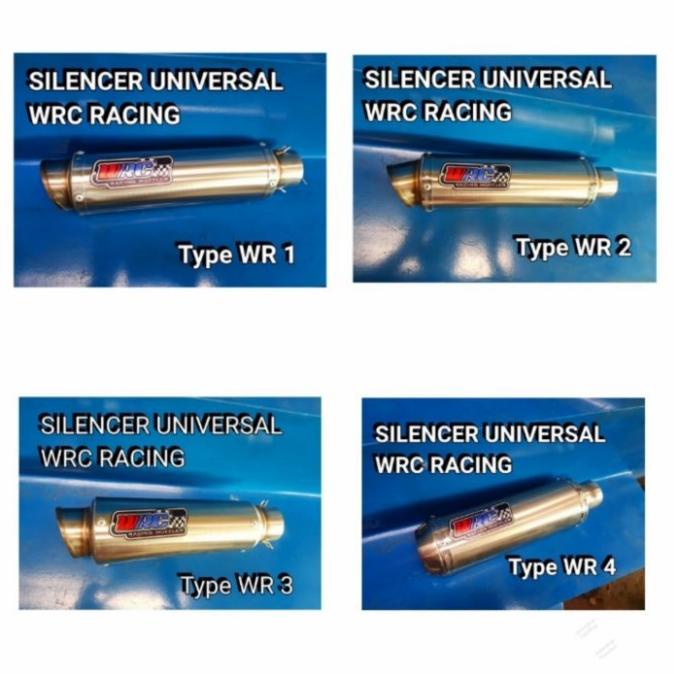 Knalpot Racing Wrc Asli / Original Vespa Matic