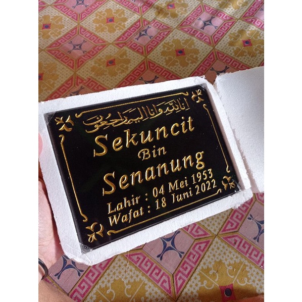 Batu nisan Granit batu alam