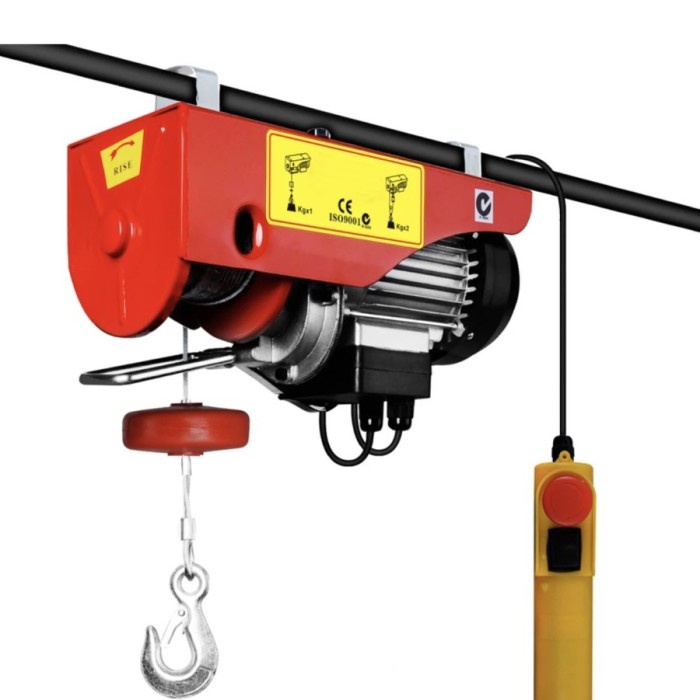 Terlaris Katrol Katrol Listrik / Mini Electric Hoist Wire 200 Kg Hoist Pa 200