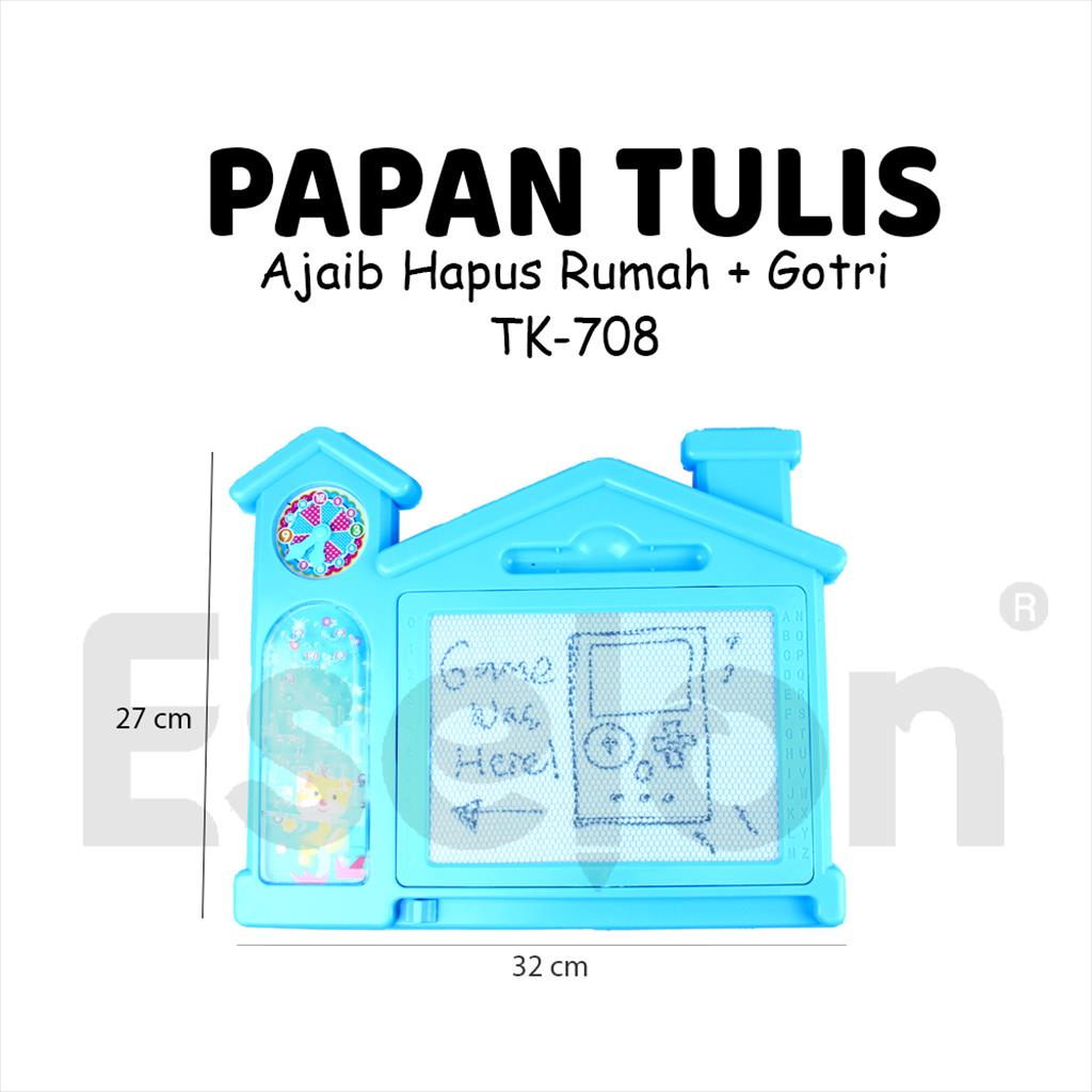 

MAGIC BOARD RUMAH+MAINAN BOLA 708 / PAPAN TULIS AJAIB / DRAWING BOARD