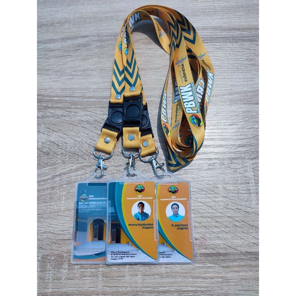 

CUSTOM PAKET LENGKAP (LANYARD 2CM, ID CARD, FRAME CARD)