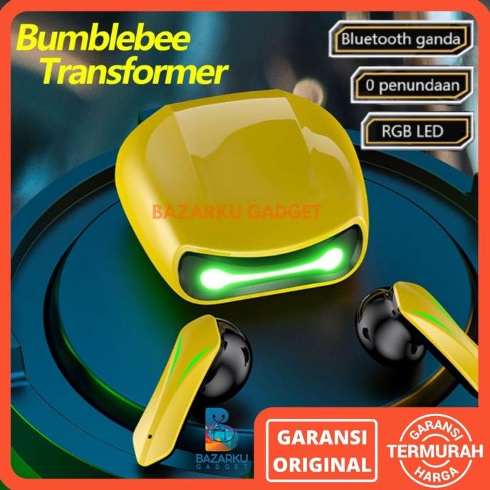 Best Seller TWS Gaming R05 Bumblebee Headset Gaming Bluetooth 5.2 Headset