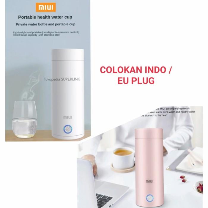 Terlaris Miui Termos Air Panas Portable Electric Kettle Water Boiler Traveling