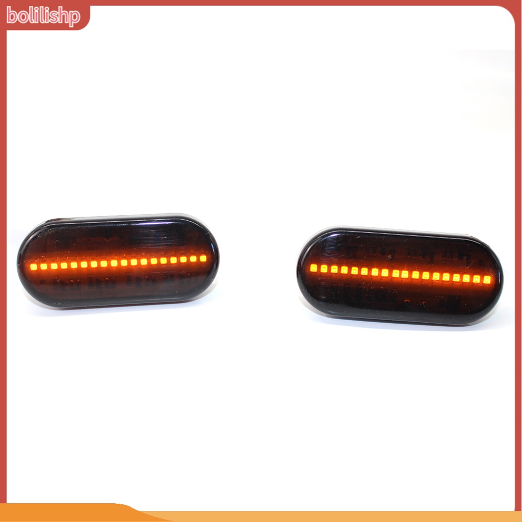 &lt;Bolilishp&gt; 2pcs Lampu Sein Led 1j0 949 117 Warna Hitam Untuk Vw Golf 4 Jetta Mk4 Passat B5