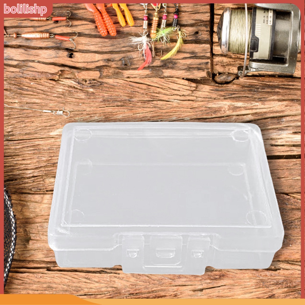 [Bolilishp] kotak Transparan Anti Gores Kuat Dan Kokoh Mudah Dibawa Penyimpanan Aksesoris Kosong Mini Bening Organizer Storage Box Untuk Outdoor