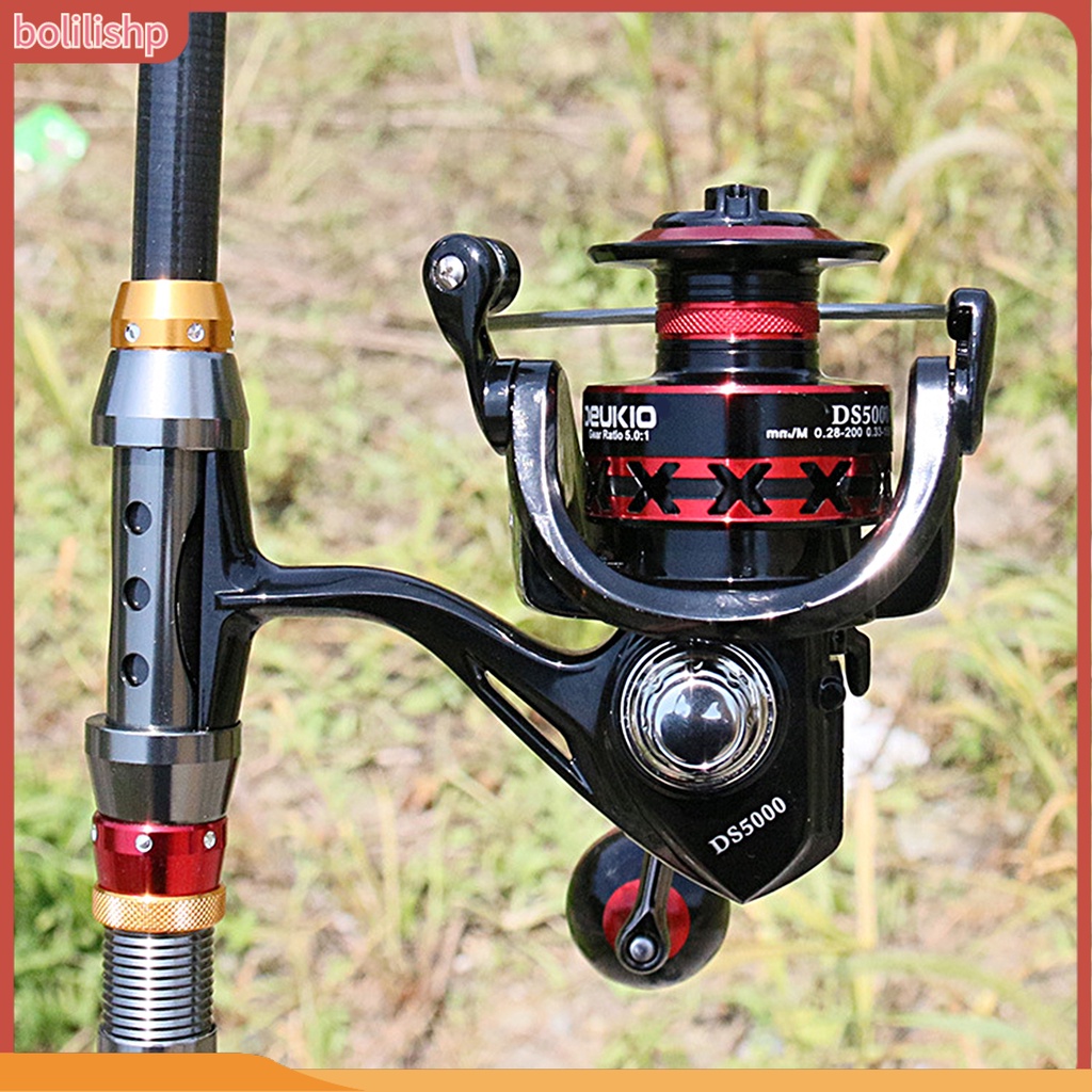 [Bolilishp] spinning Reel High Speed Ratio Metal Line Cup Profesional Fishing Tackle Universal Lure Reel Pancing Garis Roda Perlengkapan Memancing