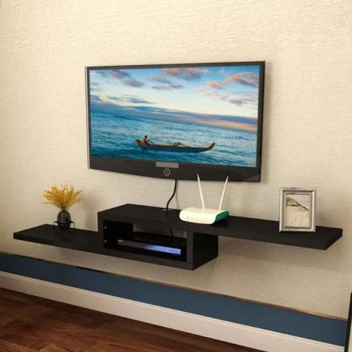 Meja Tv Minimalis Rak Tv Rak Ambalan Gantung Rak Dinding Minimalis