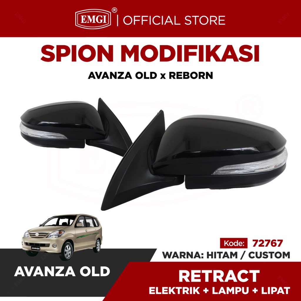 Modifikasi Spion Mobil Avanza/Xenia Old housing Reborn - Lipat