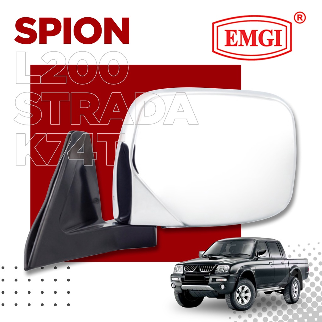 EMGI - Spion Mobil L-200 Strada K74T Elektrik Chrome - 83067